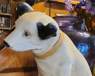 Rare Vintage RCA Nipper Window Display Statue