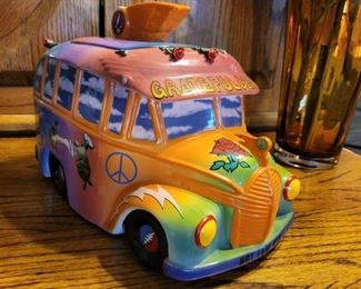 Vintage Grateful Dead Bus Cookie Jar