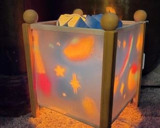 Vintage Children's Planets & Stars Night Light
