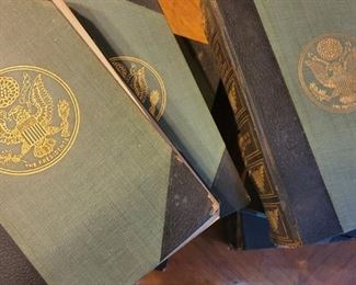 Antique "Messages & Pages of the Presidents" - Copywrite 1897 - 7 Volumns