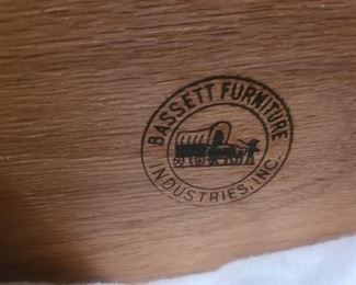 Basset furniture mark