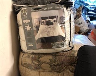 Bedding still in box