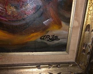 Signed artwork A. P. Jeta 