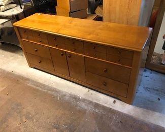 Wood Dresser (mirror shown separately)