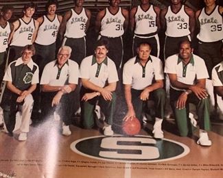 Signed Spartans Poster.