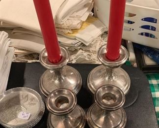 Sterling Candlesticks