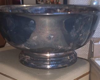 Silver Plate Fruit Bowl