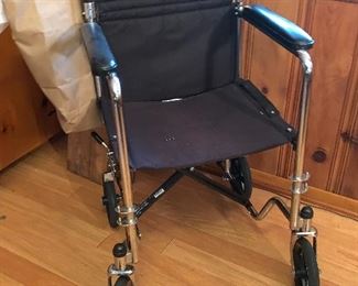 Wheelchair.