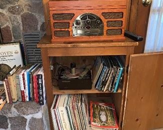 Crosley Radio, Record Player & CD Player.