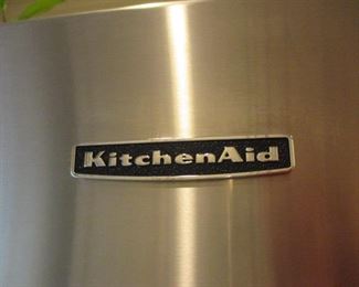 Kitchen Aid Stainless Bottom Freezer Refrigerator