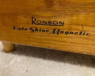 RONSON VINTAGE SHOE SHINE KIT