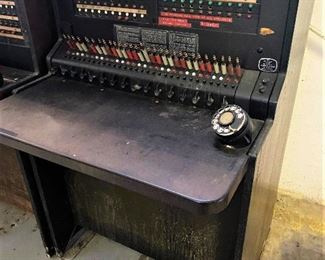 Vintage Western Electric PBX switchboard 