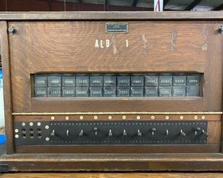Western Electric Holding time recorder  