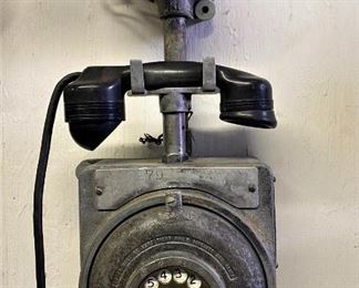 Crouse explosion proof rotary telephone   (Photos by BC of Capitol Sales Services ) ........To Register and To Bid go to https://capitolsalesservices.hibid.com
