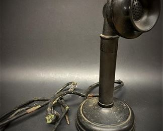 Direct dial desk stand aka candlestick telephone