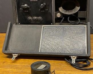 1920s stethoscope by Western Electric  ...To Register and To Bid go to https://capitolsalesservices.hibid.com..