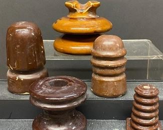 Porcelain insulators  ...To Register and To Bid go to https://capitolsalesservices.hibid.com..