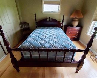 Four poster double/queen bed - full mattress set sold seperately