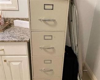Tall file cabinet