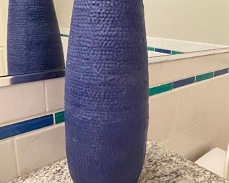 Blue/periwinkle vase