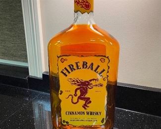 Extremely large (empty) Fireball bottle
