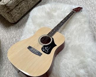 PRESALE:  Keith Urban signed guitar, $2999.  Please contact us if interested in purchasing.