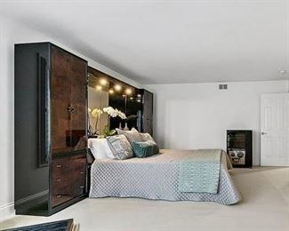 Additional view of Henredon King bed unit