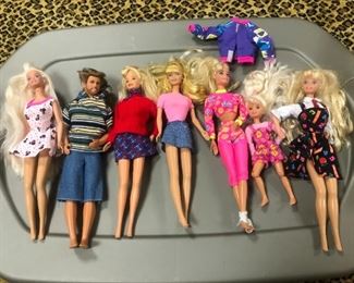 Barbie & Ken dolls