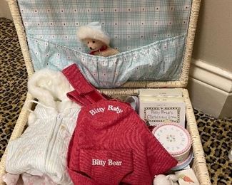 American Girl Bitty Baby set