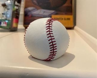Leather COACH baseball