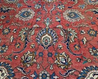 Area Rug Azarbayjan Tabriz Made in Iran 13'7 x 9'10" (as is)