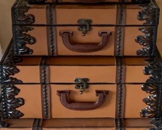 Stacking Decorative Luggage