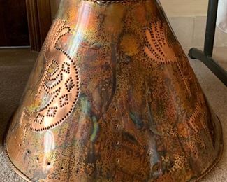 Copper Lamp Shade