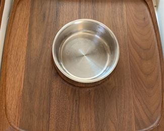 Vintage Teak Serving Platter