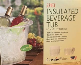 Insulated Beverage Tub