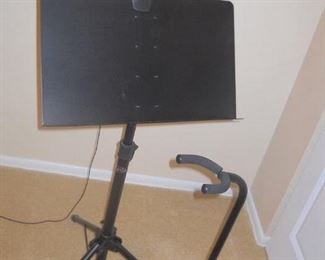 MUSIC AND DRUM STAND