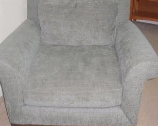 CHAIR WITH MATCHING SOFA