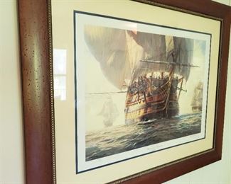 Nelsons ships by Geoff Hunt Victory and Squadron