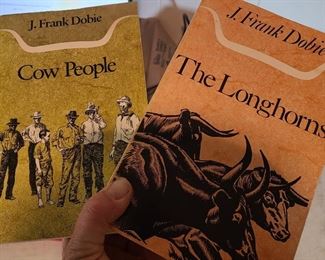 J Frank Dobie the Longhorns and COwboys