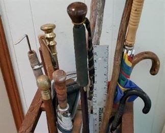 canes and walking sticks