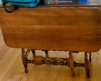 Antique Folding (s sides) dinning room table