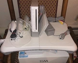 Wii with Wii Fit Board and Accessories 