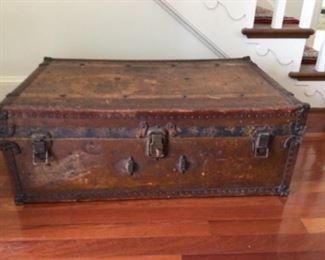 Antique Steamer Chest