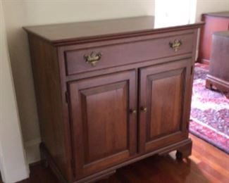 small mahogany sideboard