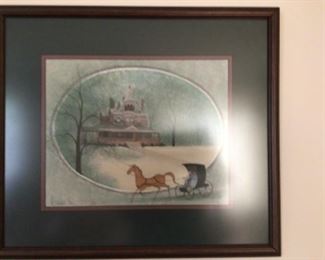 Patricia Buckley Moss Signed and numbered print