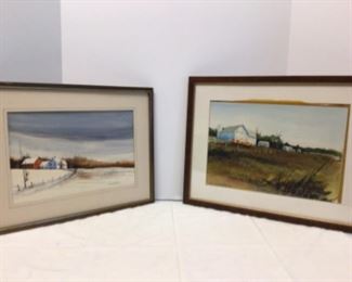 Original Watercolor by Thomas G. Niche