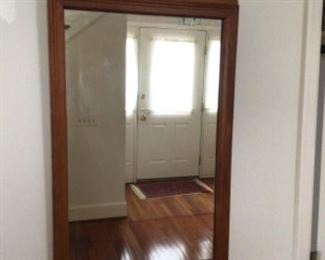 mahogany wall mirror