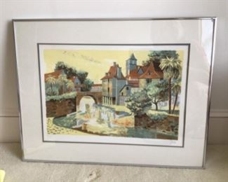 signed and numbered lithograph by J. Dolee