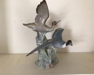 Lladro Ducks in Flight