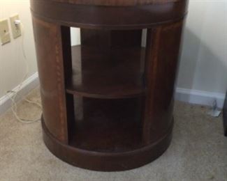 Baker Round Drum End Table 